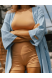 "OKINAWA" WOMEN'S BLUE KIMONO