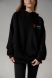 "МЕРСІН" ЖІНОЧИЙ ХУДІ ЧОРНОГО КОЛЬОРУ
