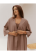 "OKINAWA" WOMEN'S KIMONO IN CAPPUCCINO COLOR