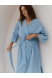 "OKINAWA" WOMEN'S BLUE KIMONO
