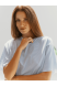 "NEW YORK" STRIPED COTTON WOMEN'S T-SHIRT