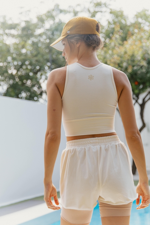 "LIEN" WOMEN'S TOP IN MILK COLOR