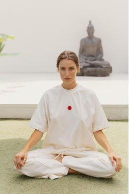 "TOKYO" WOMEN'S MILK-COLORED SUIT