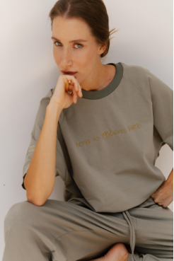 "TOKYO" WOMEN'S KHAKI SUIT
