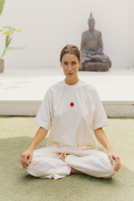 "TOKYO" WOMEN'S MILK-COLORED SUIT