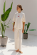 "TOKYO" WOMEN'S MILK-COLORED SUIT