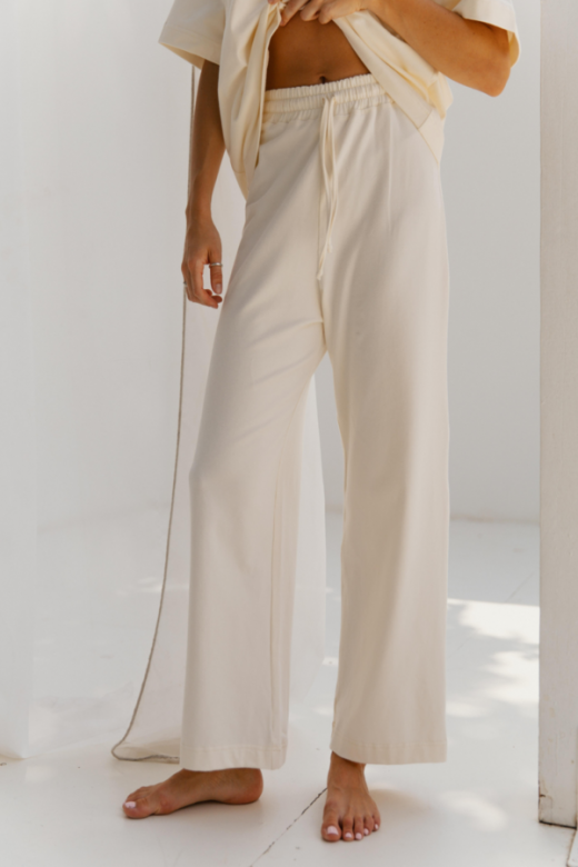 "TOKYO" WOMEN'S MILK-COLORED SUIT