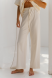 "TOKYO" WOMEN'S MILK-COLORED SUIT