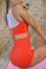 WOMEN'S SPORTS SET "ROME-SEATTLE" ORANGE